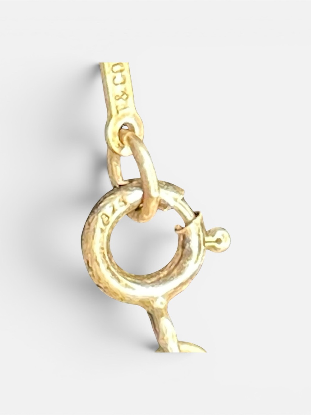 Tiffany & Co. Paloma Picasso Sterling Silver "X" Kiss Pendant Necklace 16" - Picture 11 of 11